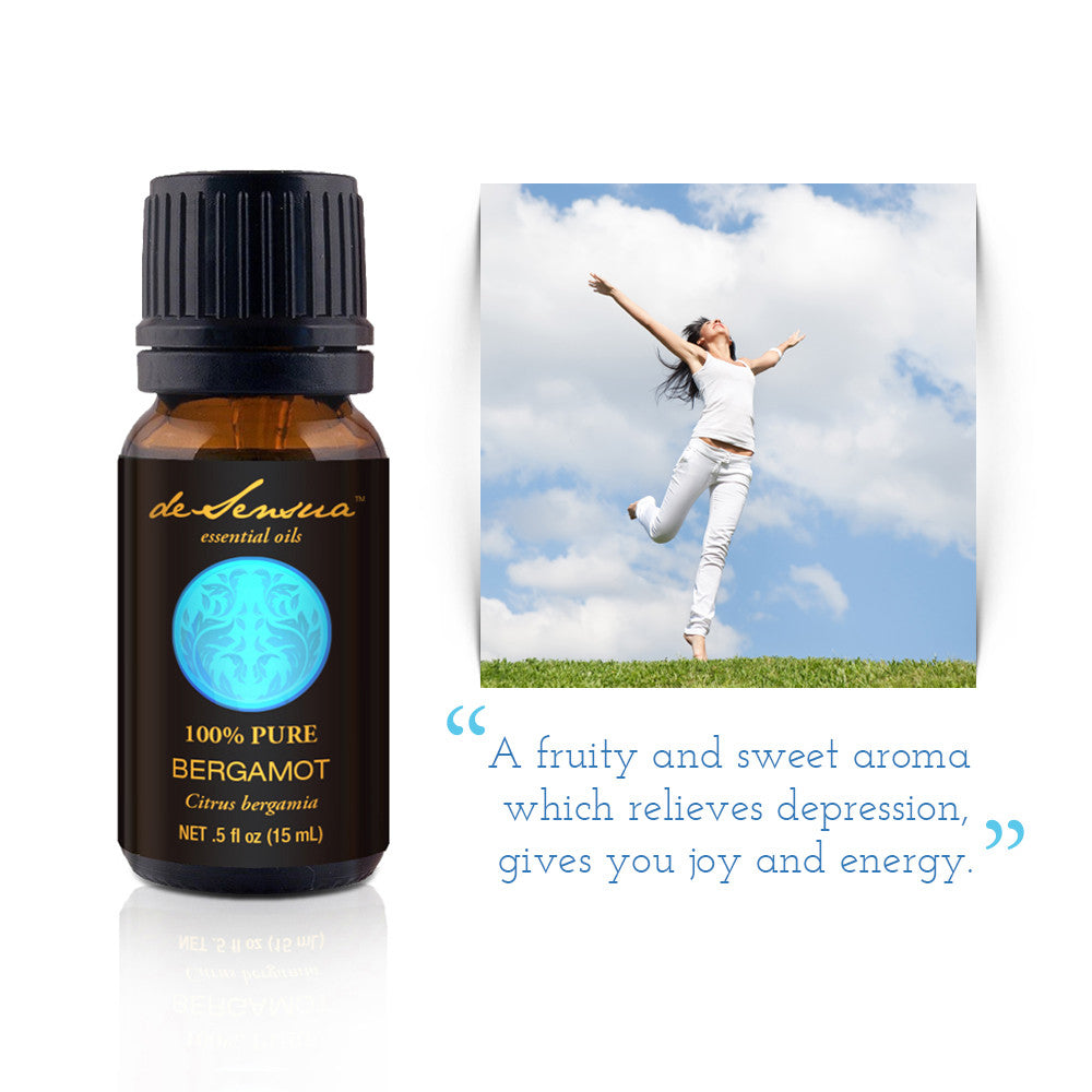 Bergamot Pure Essential Oil for Skin Beauty & Purifying - deSensua