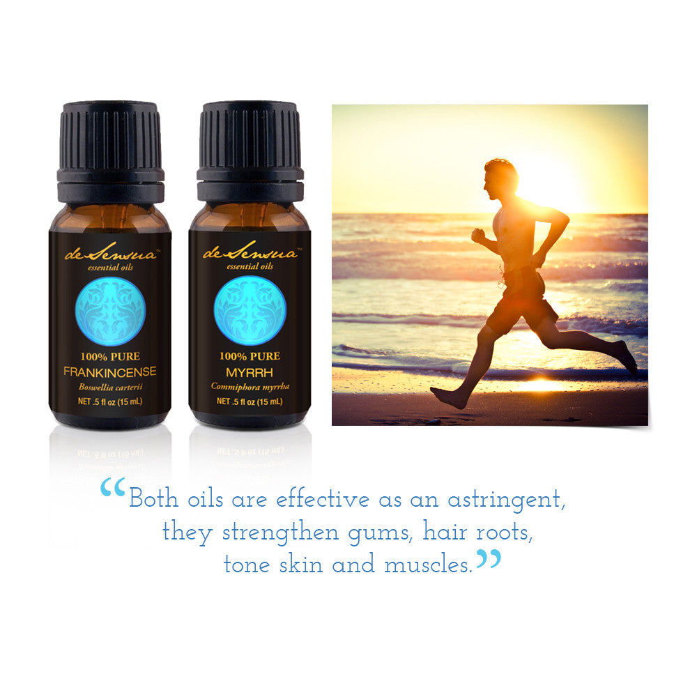 Frankincense and Myrrh Essential Oils Gift Set - deSensua Gifts