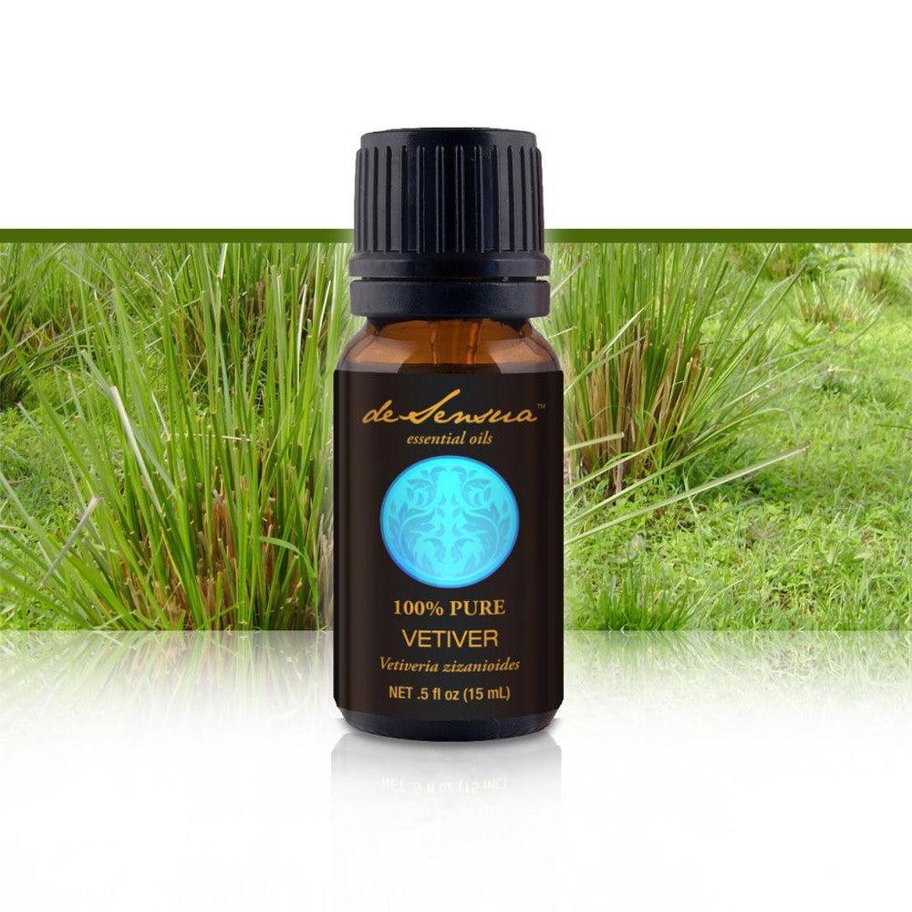 Pure Vetiver Essential Oil - Natural Calm, Sleep Aid - deSensua