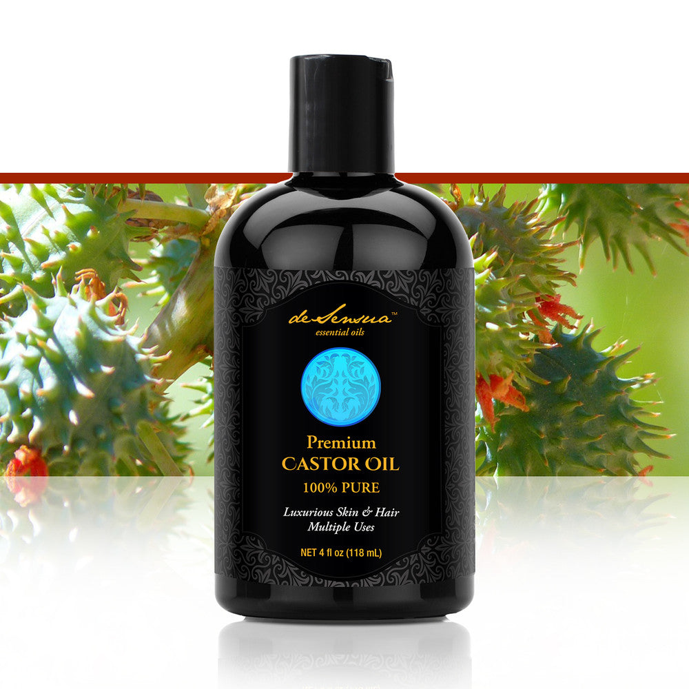 Premium Cold Pressed Castor Oil for Skin & Hair Care - deSensua