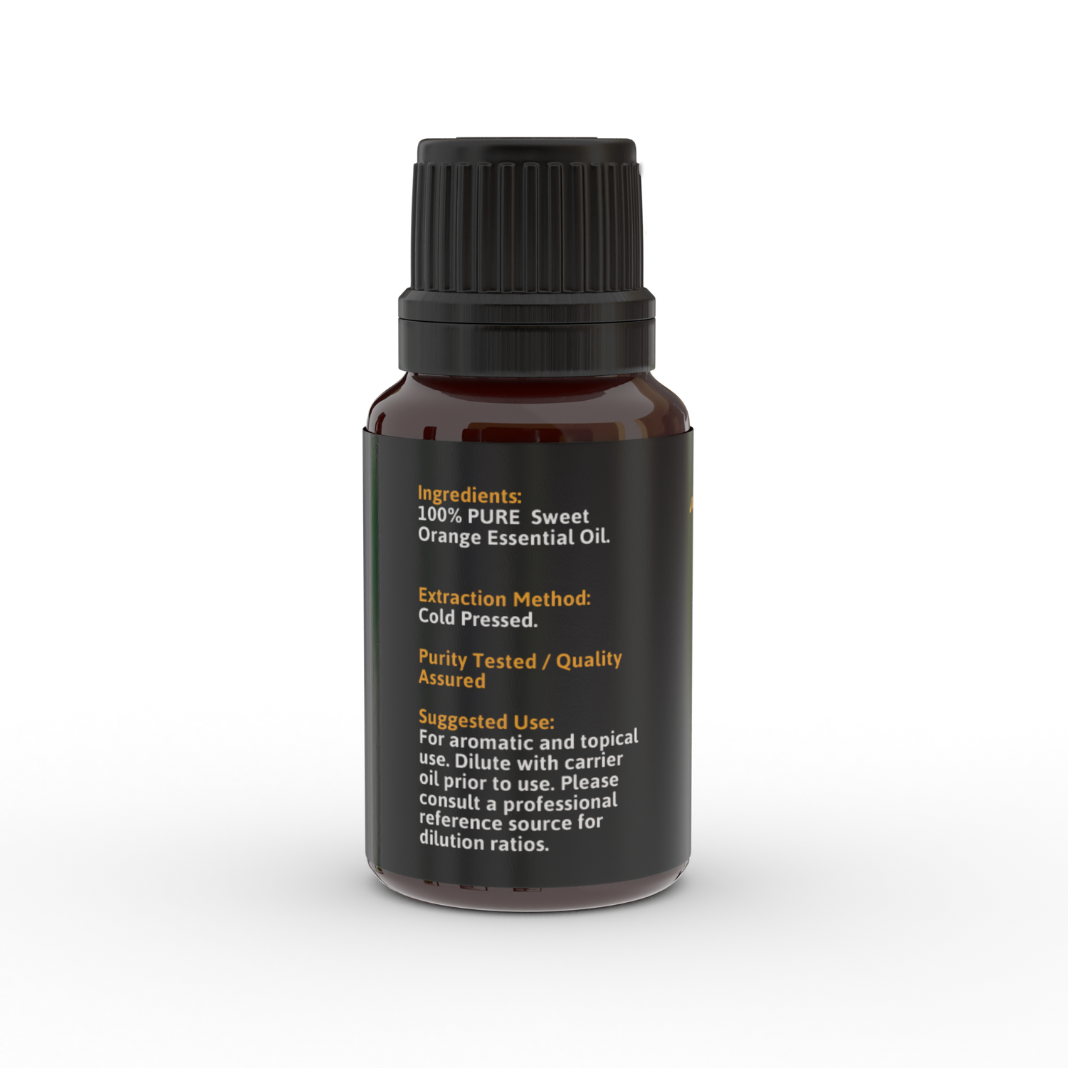 Sweet Orange Pure Essential Oil - Calm, Immune Support - deSensua