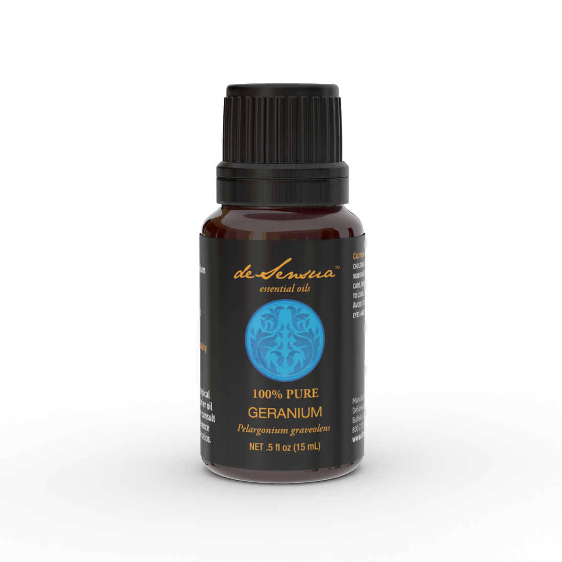 Pure Geranium Essential Oil for Skin Care & Relaxation - deSensua