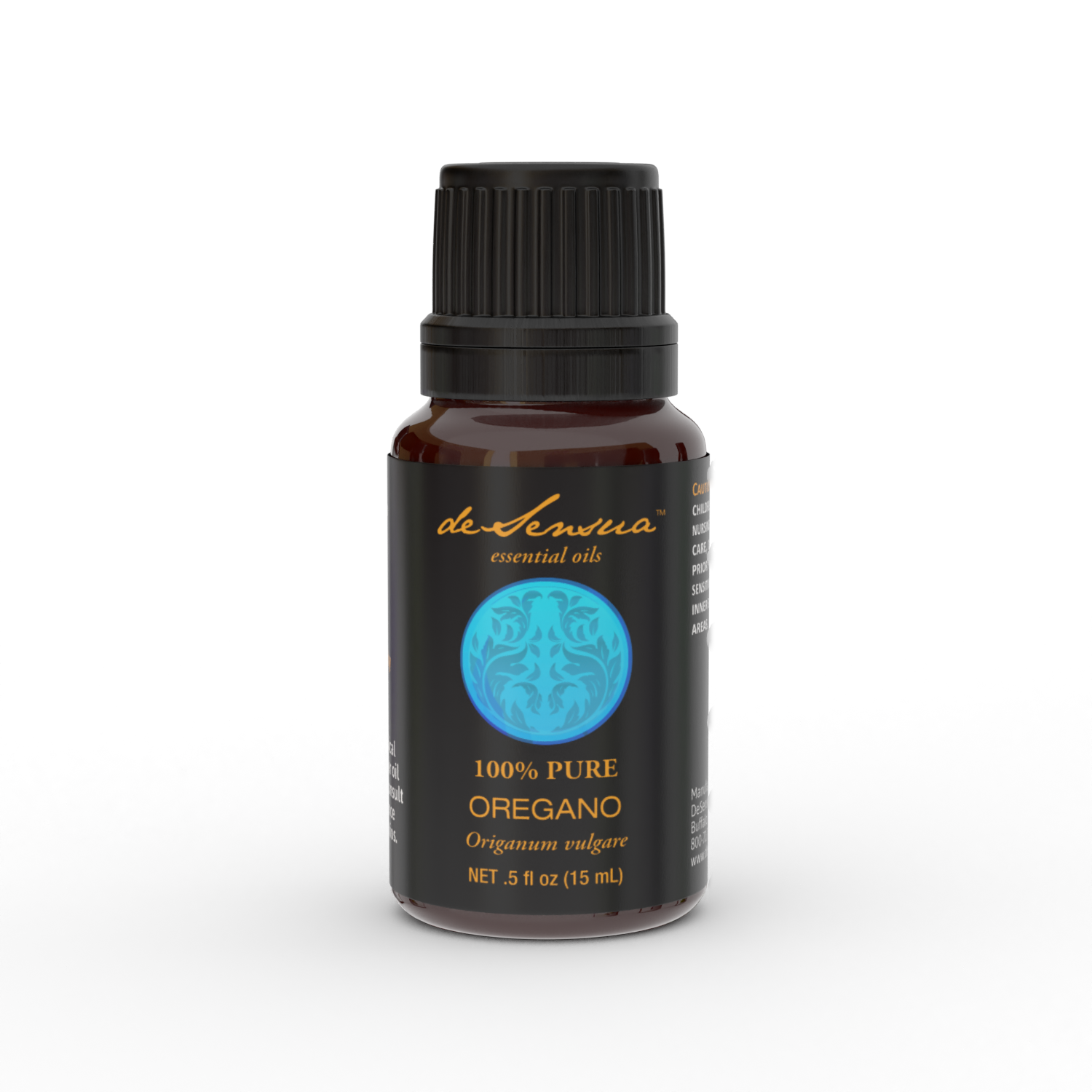 Pure Oregano Essential Oil - Sore Throat and Sinus relief - deSensua