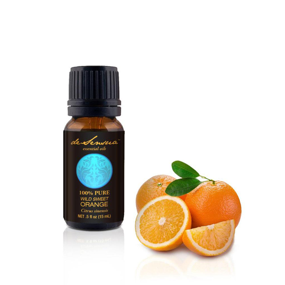 ORANGE ESSENTIAL OIL, (SWEET) - of 100% Proven Purity - Most Popular for Relief of Stress and Anxiety