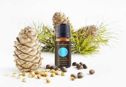 CEDARWOOD ESSENTIAL OIL - of 100% Proven Purity for - Most Popular for Promoting Relaxing Sleep and Great Skin