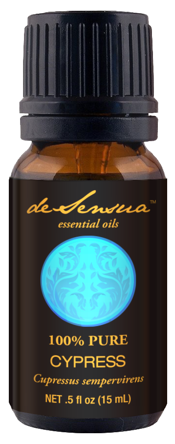 CYPRESS ESSENTIAL OIL - of 100% Proven Purity - Most Popular for Menstruation, Cramps and Menopause