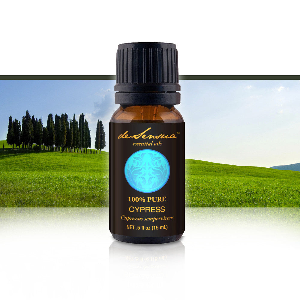 Cypress Essential Oil Menopause, menstrual Cramps Relief - deSensua