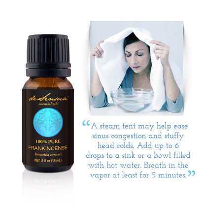 FRANKINCENSE ESSENTIAL OIL - of 100% Proven Purity - Most Popular for Prayer, Inner-Calm and Beating Wrinkles!