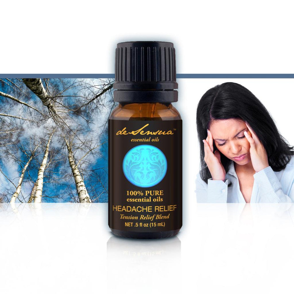 HEADACHE RELIEF, Tension Blend  – Can Help Relieve Head and Neck Tension in Just 15-20 Minutes. Think Clearly, Smile, and Enjoy Your Day Once More!