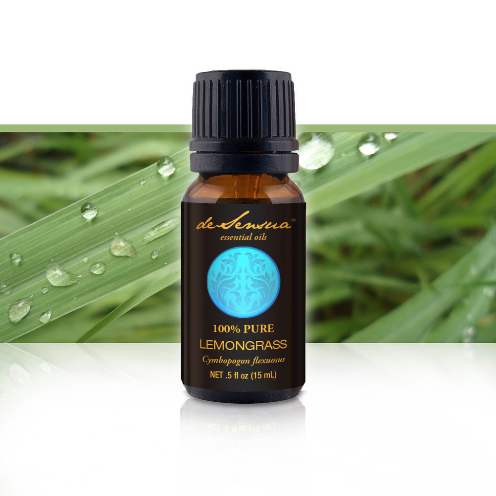 Lemongrass Pure Essential Oil - Sore Muscles, Cramps - deSensua