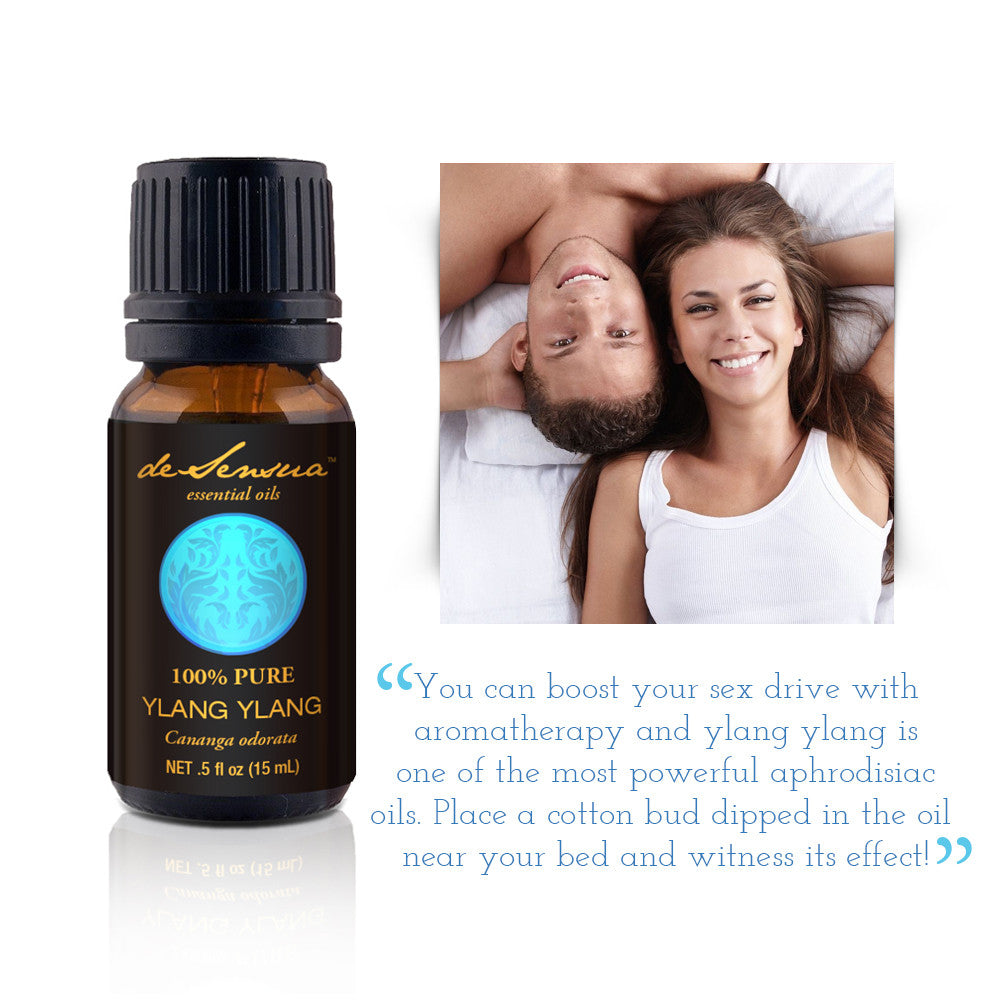 Ylang Ylang Pure Essential Oil - Calm, Hair, Skin Care - deSensua