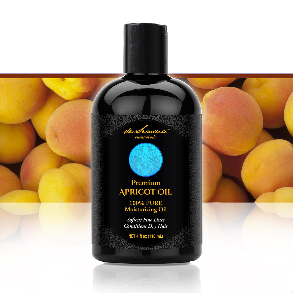Apricot Kernel Oil for Glowing Skin, Radiant Hair, Face - deSensua