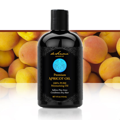 Apricot Kernel Oil for Glowing Skin, Radiant Hair, Face - deSensua